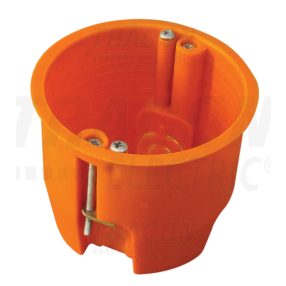 Gipszkarton doboz, mély, fedél nélkül, narancssárga