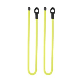   Gear Tie® Loopable™ hurkolható kötöző 30 cm - 2-es csomag - neonsárga