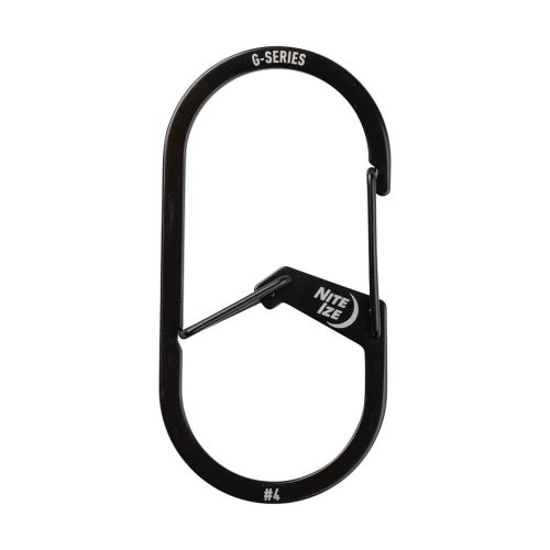 G -Series® dupla kamrás karabiner #4 - Fekete