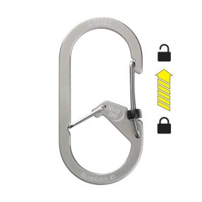 G -Series® Slidelock® #3 dupla kamrás karabiner - acél