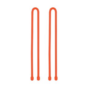   Gear Tie® gumírozott kötöződrót 30 cm - 2-es csomag - narancs