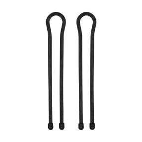   Gear Tie® gumírozott kötöződrót 45 cm - 2-es csomag - fekete