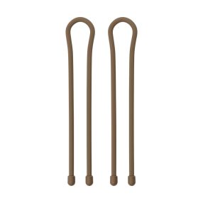   Gear Tie® gumírozott kötöződrót 45 cm - 2-es csomag - Coyote