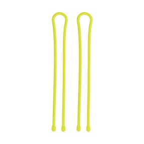   Gear Tie® gumírozott kötöződrót 61 cm - 2-es csomag - neonsárga