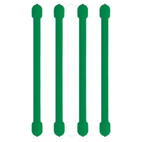   Gear Tie® gumírozott kötöződrót 7,5 cm - 4-es csomag, zöld