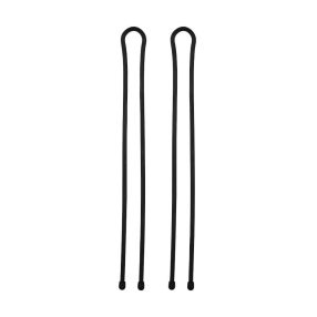   Gear Tie® gumírozott kötöződrót 81 cm - 2-es csomag - fekete