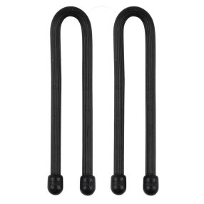   Gear Tie® gumírozott kötöződrót 15 cm - 2-es csomag - fekete