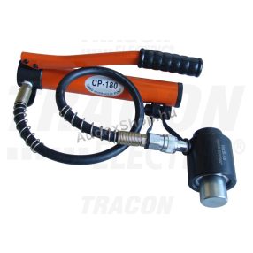 Tracon HKS-15 Hidraulikus kivágó szerszám+hordtáska+7 db présbélyeg