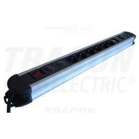 ALU 6-os elosztó kapcsoló+túlfesz+túláram+koax+tel+PC