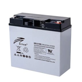  Ritar 12V / 70W F13 12V 18Ah nagy áramú zárt ólomakkumulátor