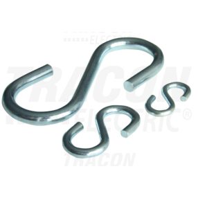 Acél kampó, horganyzott