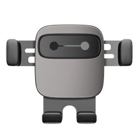   Baseus Cube gravitációs telefontartó szellőzőrácsra, alumínium (fekete)