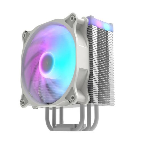 Darkflash Darkair Aktív hűtés a processzorhoz LED (hűtőborda + ventilátor 120x120) fehér