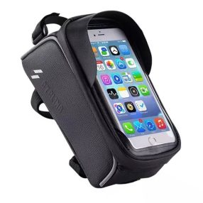 Rockbros 017-1BK kerékpártáska/tartó (fekete)