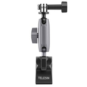   TELESIN Universal Handlebar Tube Clamp Mount for action cameras and smartphones (aluminum) GP-HBM-003