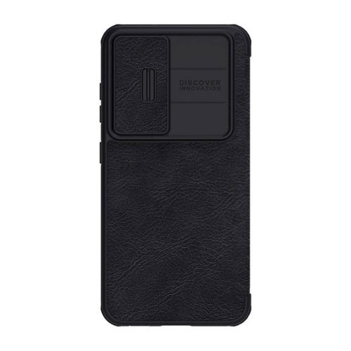 Nillkin Qin Leather Pro tok SAMSUNG S23+ készülékhez (fekete)