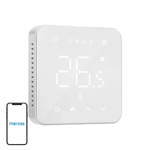 Intelligens WiFi termosztát Meross MTS200HK(EU) (HomeKit)