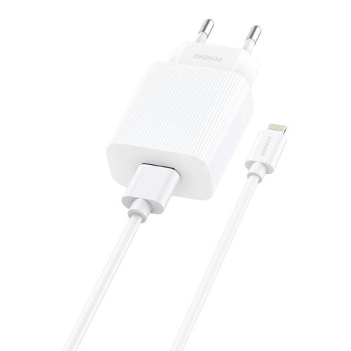 Charger Foneng EU28 12W 2.4A + USB-A to Lighning cable