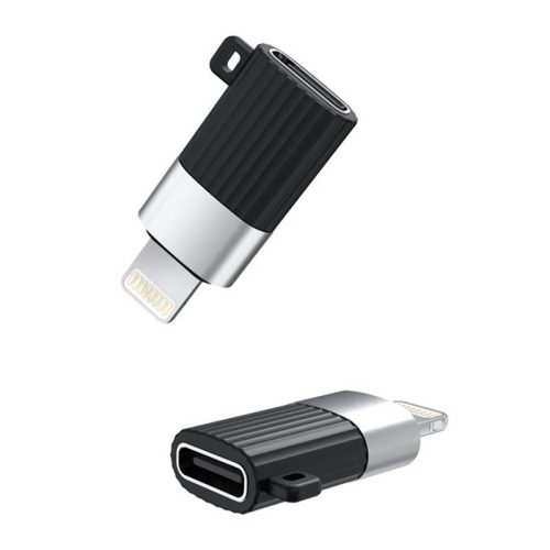 USB-C adapter Lightning XO NB149-D-hez (fekete)