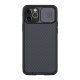 Nillkin CamShield Pro tok iPhone 12/ iPhone12 Pro telefonhoz (fekete)