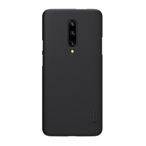 Nillkin Super Frosted Shield tok OnePlus 7 Pro telefonhoz (fekete)