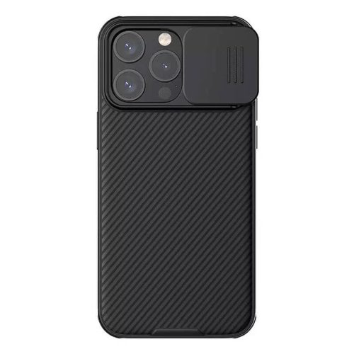 Nillkin CamShield Pro tok iPhone 15 Pro Max készülékhez (fekete)