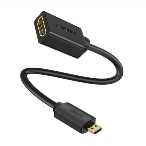 UGREEN 20134 Micro HDMI-HDMI adapter, 20 cm (fekete)