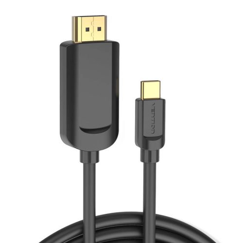 Kábel USB-C-HDMI 1.4 Vention CGUBG 4K 30Hz 1,5m (fekete)