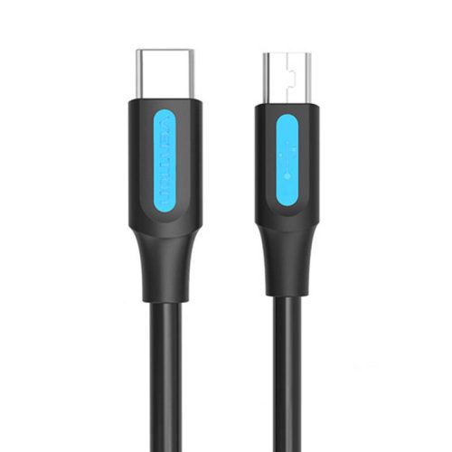 USB-C 2.0 – Mini-B kábel Vention COWBF 2A 1 m fekete