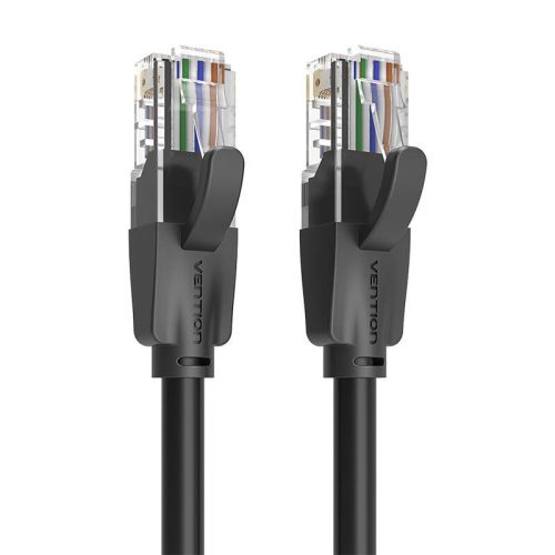 UTP CAT6 Vention IBEBQ RJ45 Ethernet hálózati kábel 1000Mbps 20m fekete