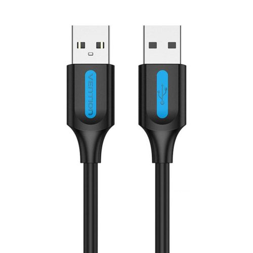 USB 2.0 kábel Vention COJBC 2A 0,25m fekete PVC