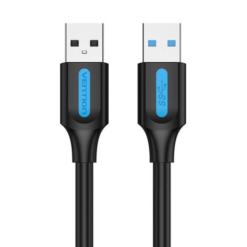 USB 3.0 kábel Szellőzőnyílás CONBD 2A 0,5 m fekete PVC