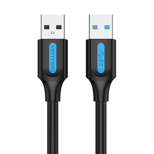 USB 3.0 kábel Szellőző CONBF 2A 1m Fekete PVC