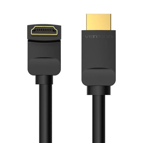 Kábel HDMI 2.0 Vention AAQBG 1,5 m, szögben 270°, 4K 60Hz (fekete)