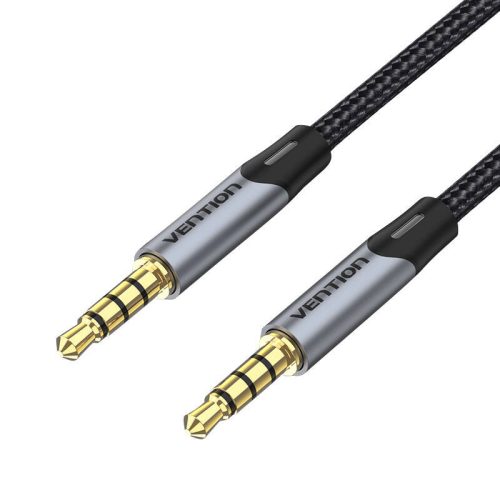 Kábel Audio TRRS 3,5 mm-es mini jack Vention BAQHD 0,5 m szürke