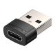 Adapter USB 2.0 dugaszoló USB-C aljzathoz CDWB0 fekete