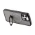 Magnetic protective phone case with holder Joyroom JR-BP004 for iPhone 15 Pro (black)