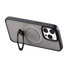   Joyroom JR-BP004 Magnetic Protective Case with Holder for iPhone 15 (Black)