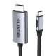 Lention CU707 USB-C – HDMI 2.0 kábel, 4K60Hz, 1Gbps, 3m (szürke)