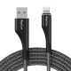 Kábel USB-A vagy Lightning RayCue CA01 1,2 m 2,4 A (czarny)