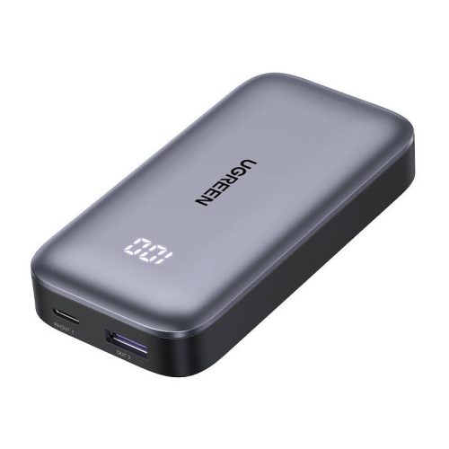 Powerbank 10000mAh Ugreen Nexode PB502, USB + USB-C, 30 W PD (fekete)