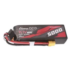   Gens ace G-Tech 5000mAh 11.1V 60C 3S1P Short-Size Lipo With XT60 Plug