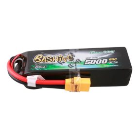   Gens ace G-Tech 5000mAh 14.8V 4S1P 60C Lipo Battery Pack with XT90 Plug-Bashing Series