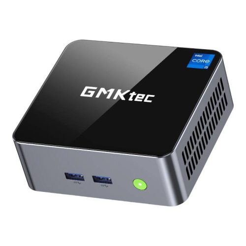 MINI PC GMKtec M3 Intel i5-12450H 32 GB RAM + 1 TB fekete