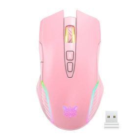 ONIKUMA CW905 Pink 2.4G Vezeték nélküli Gaming egér