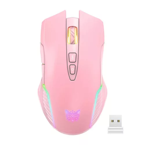 ONIKUMA CW905 Pink 2.4G Vezeték nélküli Gaming egér
