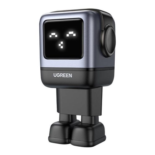 Ugreen Nexode RG hálózati töltő (Robot GaN), 2x USB-C + USB, 65 W (fekete)