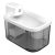 Dogness D13 smart fountain/drinker with sensor for dog and cat (white)