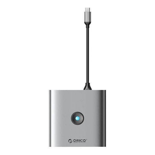 Orico 6 az 1-ben hub adapter, HDMI 4K + 2x USB-A 3.0, USB-C, 100 W PD