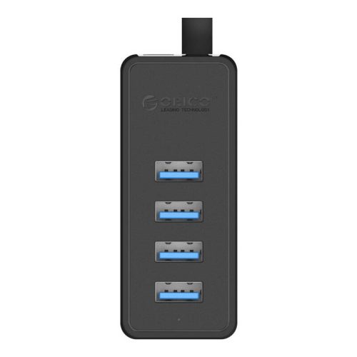 Orico W5P-030 USB-4x USB 3.0 hub adapter (fekete)